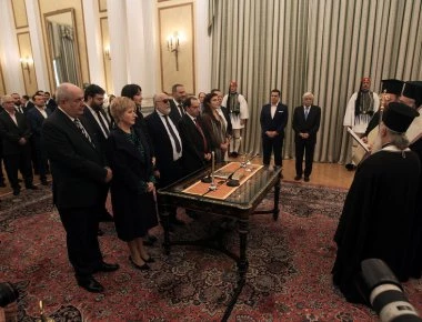 Δείτε LIVE την ορκωμοσία των νέων υπουργών - Οι πρώτες δηλώσεις